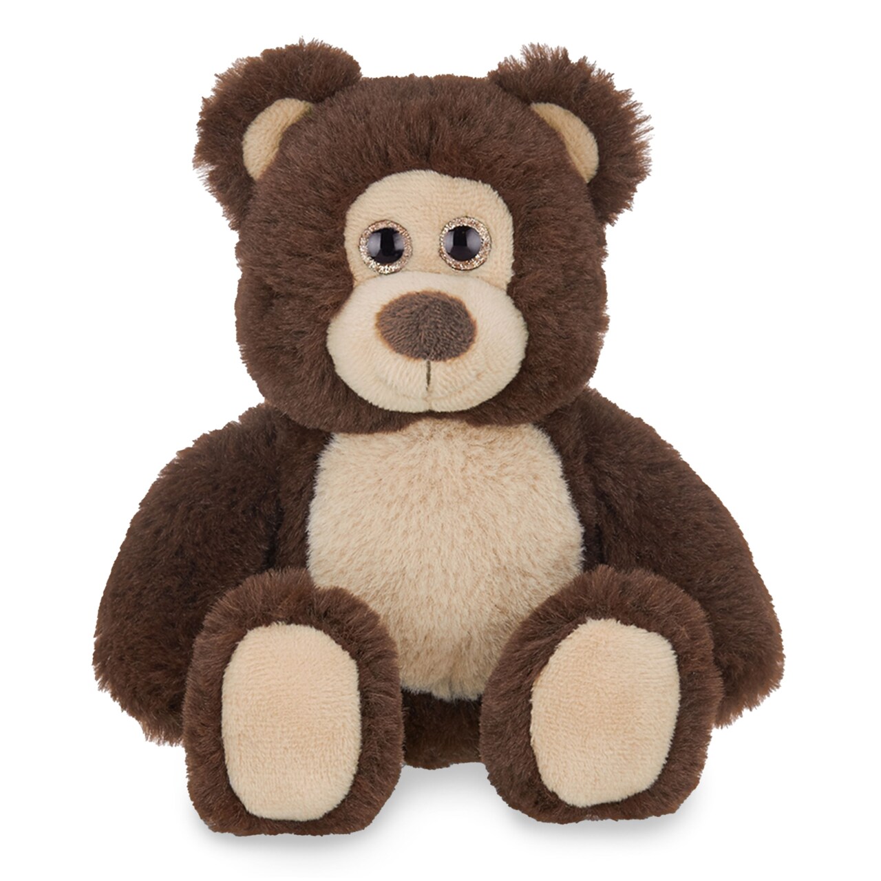 Bearington Lil' Beau Small Brown Plush Stuffed Animal Teddy Bear, 7 inches, For Ages 3-14